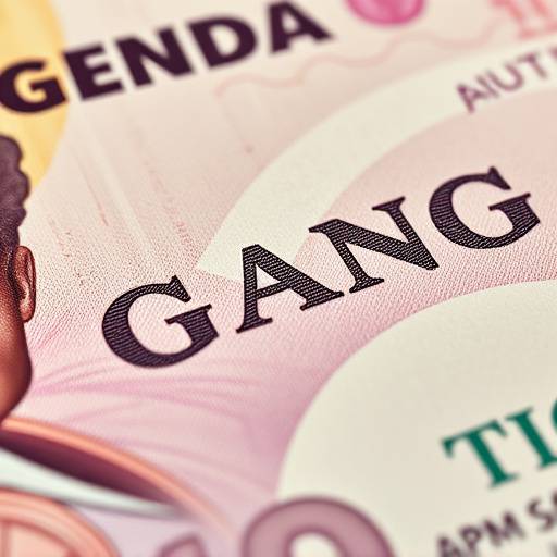 A close-up of Ugandan shillings, emphasizing the importance of managing finances wisely and effectively.
