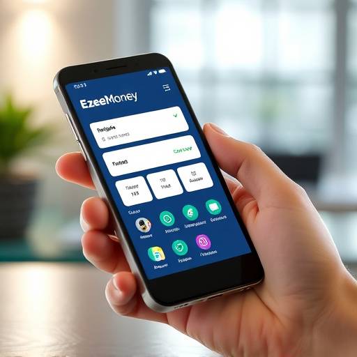 EzeeMoney application interface displayed on a smartphone.