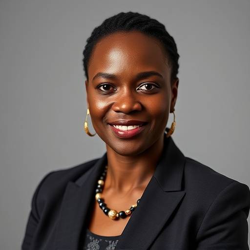 Portrait of Miriam Atim, a leading Ugandan financial advisor, symbolizing expertise and guidance.